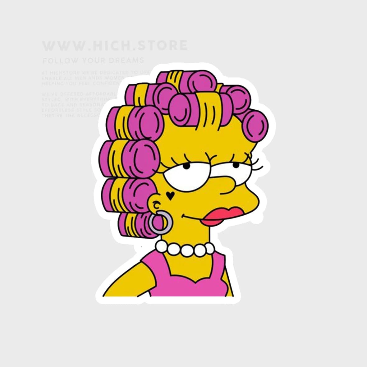 استیکر simpsons mom