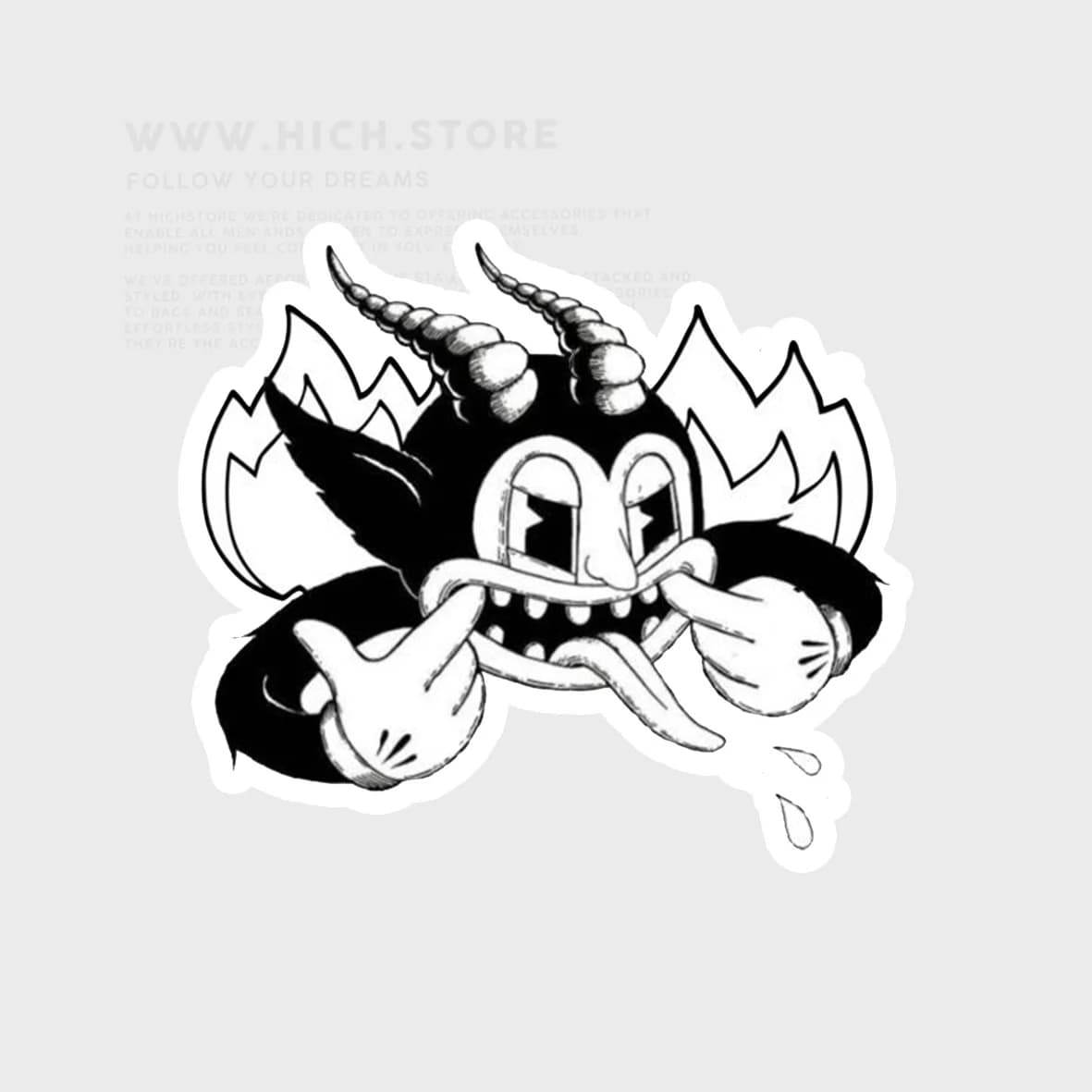 استیکر bad devil