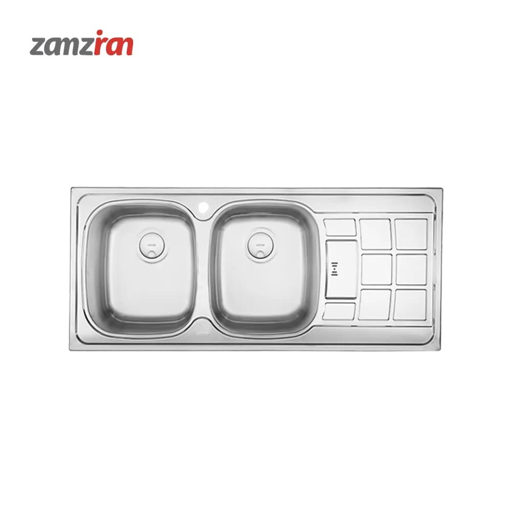 سینک ظرفشویی درسا مدل DS123 توکار
