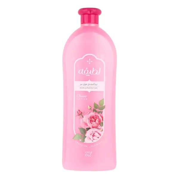 نرم کننده موی سر لطیفه Latifeh مدل Pink Flower گل صورتی حجم 1000 میل — تصویر ۳