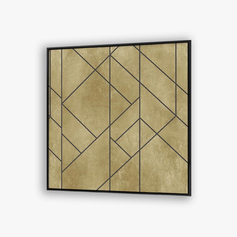 تابلو هندسی خطوط مدرن F10054820