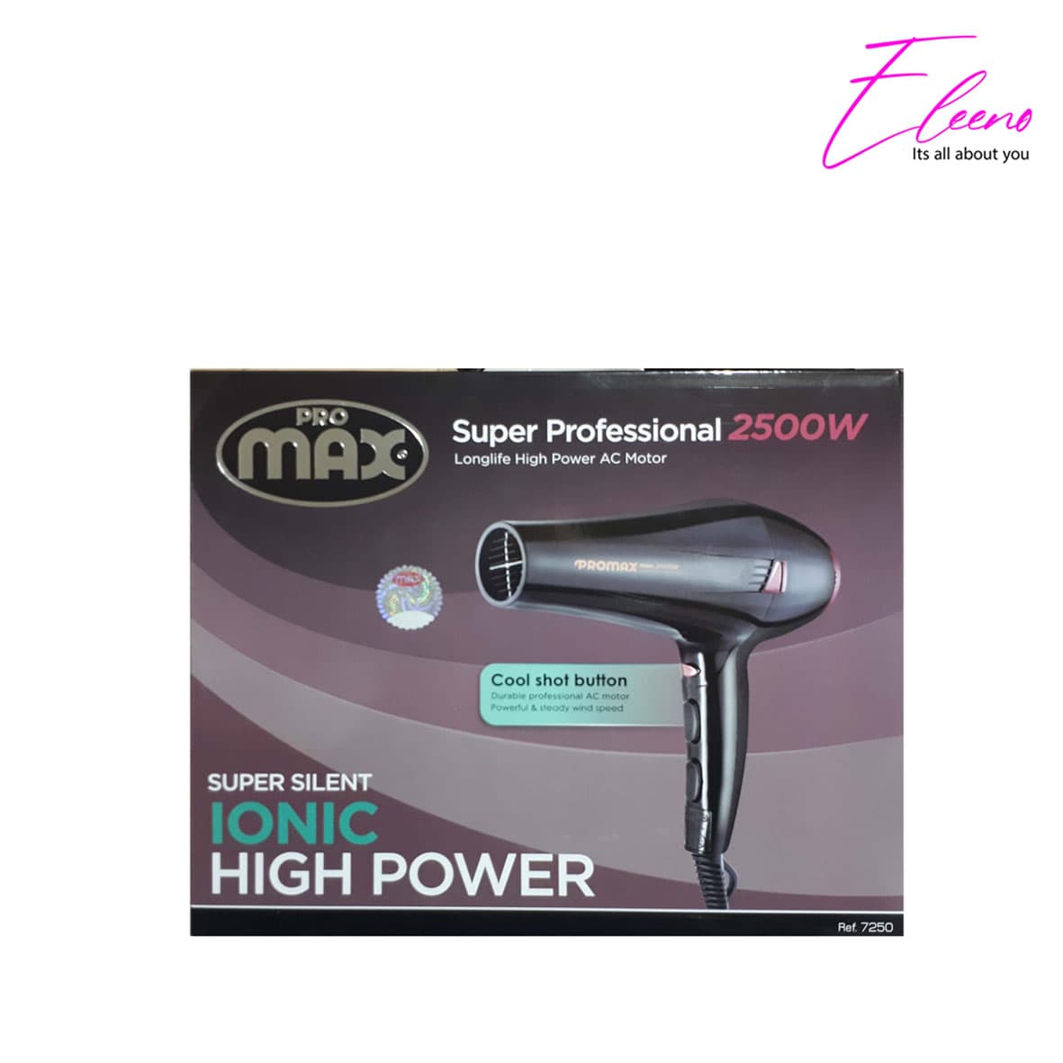 سشوار سالنی پرومکس 2500 وات Promax 7250 — تصویر ۲