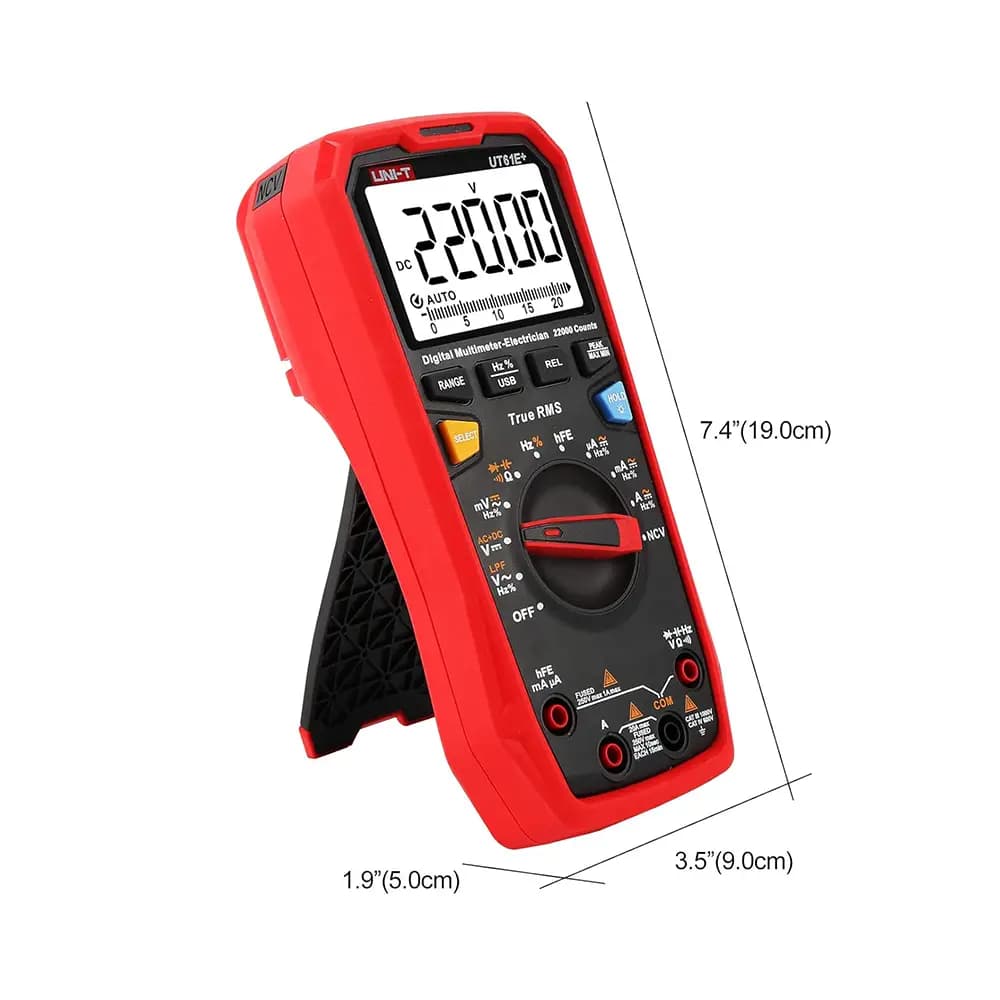 مولتی متر یونیتی مدل +Uni-Trend UT-61E — تصویر ۳