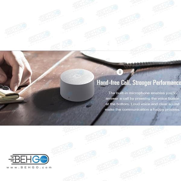 اسپیکر بلوتوثی قابل حمل شیائومی مدل MDZ-28-DE اصلی — تصویر ۲