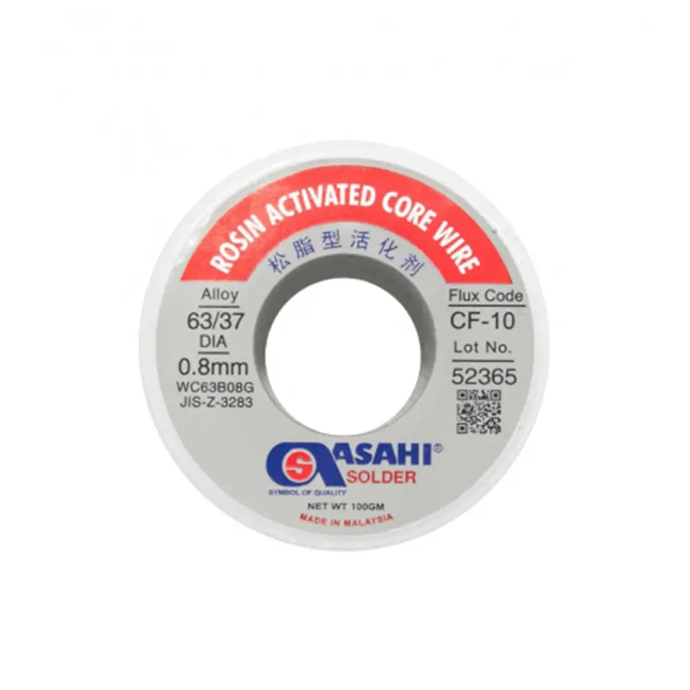 سیم لحیم 100g 0.8mm آساهی Asahi