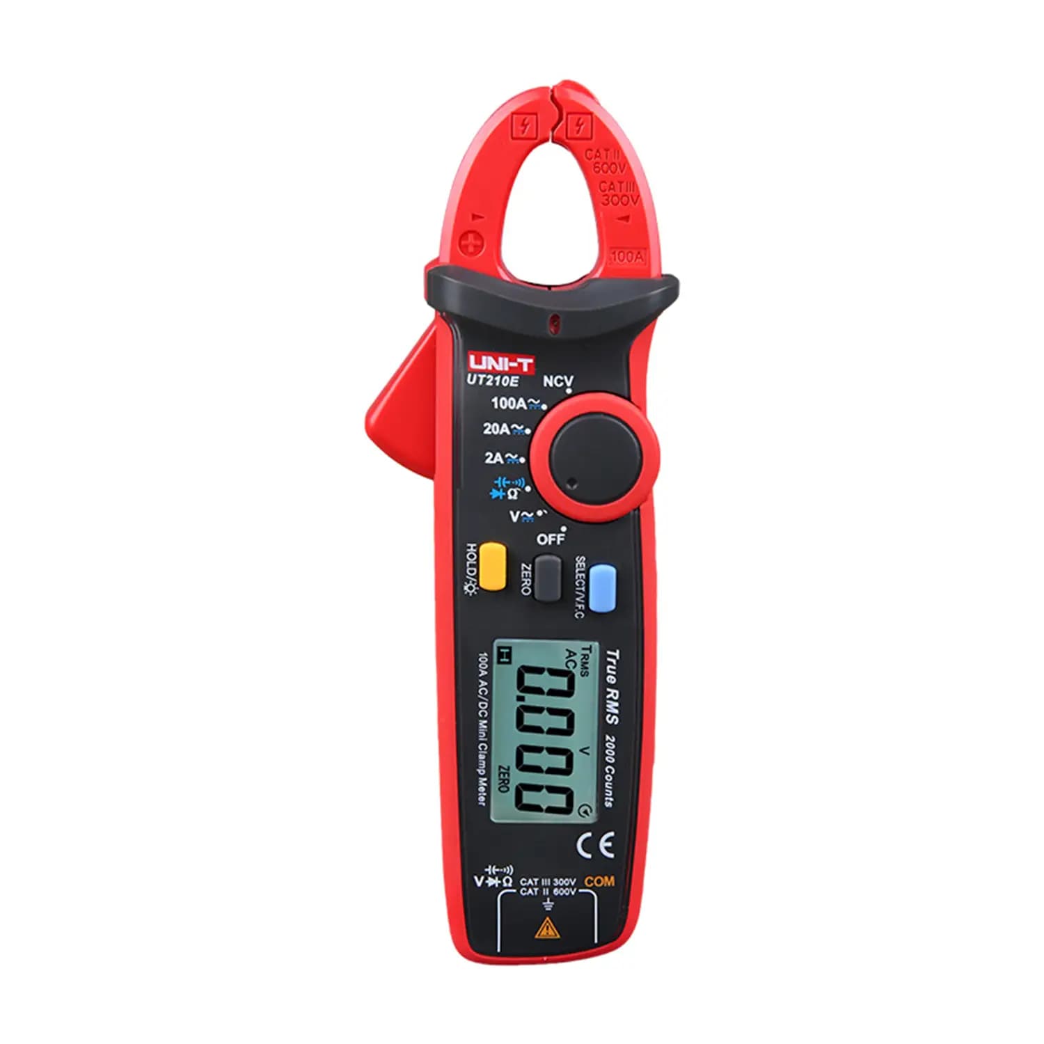 آمپرمتر کلمپی AC/DC یونیتی مدل Uni-T UT210E