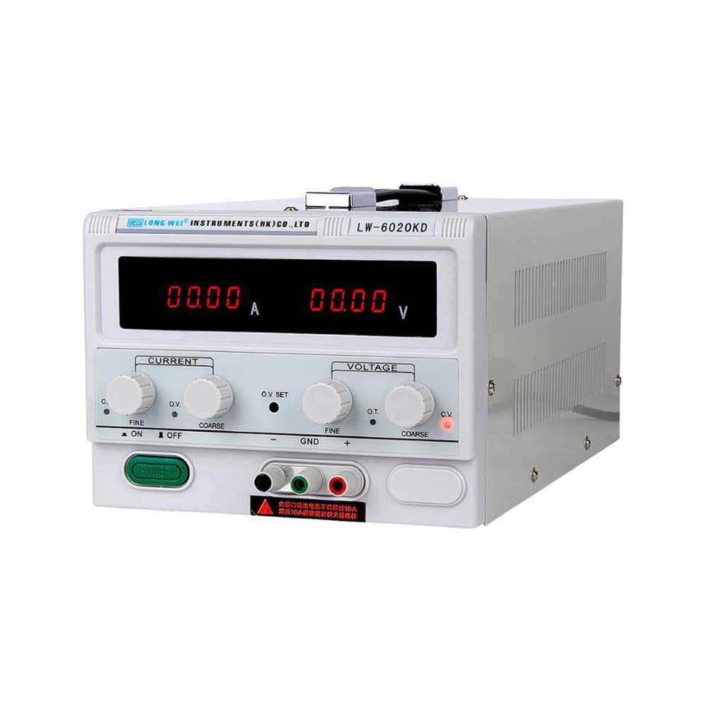 منبع تغذیه 100 ولت 10 آمپر LONG WEI LW-10010KD — تصویر ۲