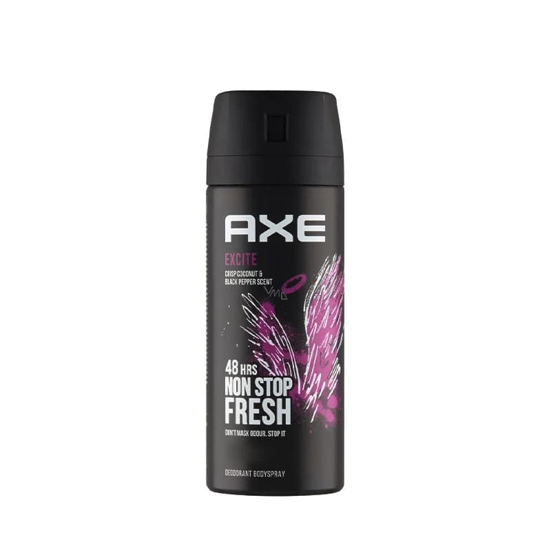 اسپری بدن دئودورانت مردانه آکس مدل fresh حجم 150ml