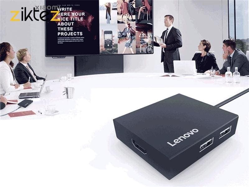 هاب تایپ‌سی با 5 پورت لنوو Lenovo Multifunctional Type C Hub C150(اورجینال اصلی ارسال فوری) — تصویر ۳