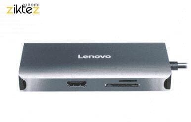 هاب 7 پورت لنوو Lenovo LX0807G New Multifunctional Type C Hub(اورجینال اصلی ارسال فوری) — تصویر ۳