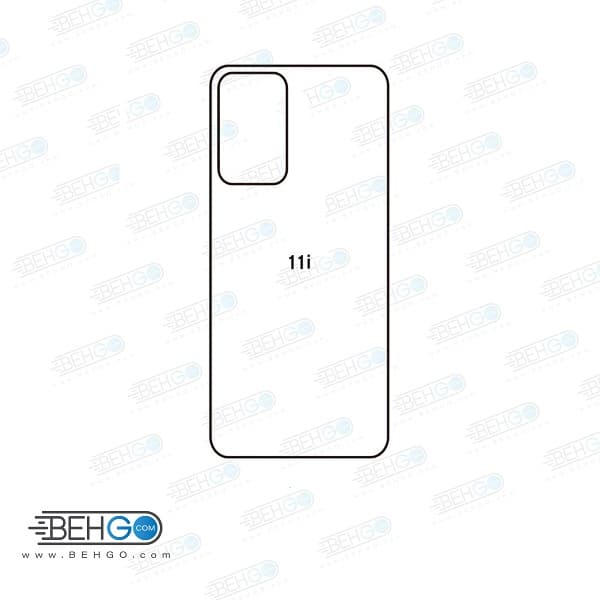 برچسب پشت گوشی شیائومی Xiaomi 11i HyperCharge 2022