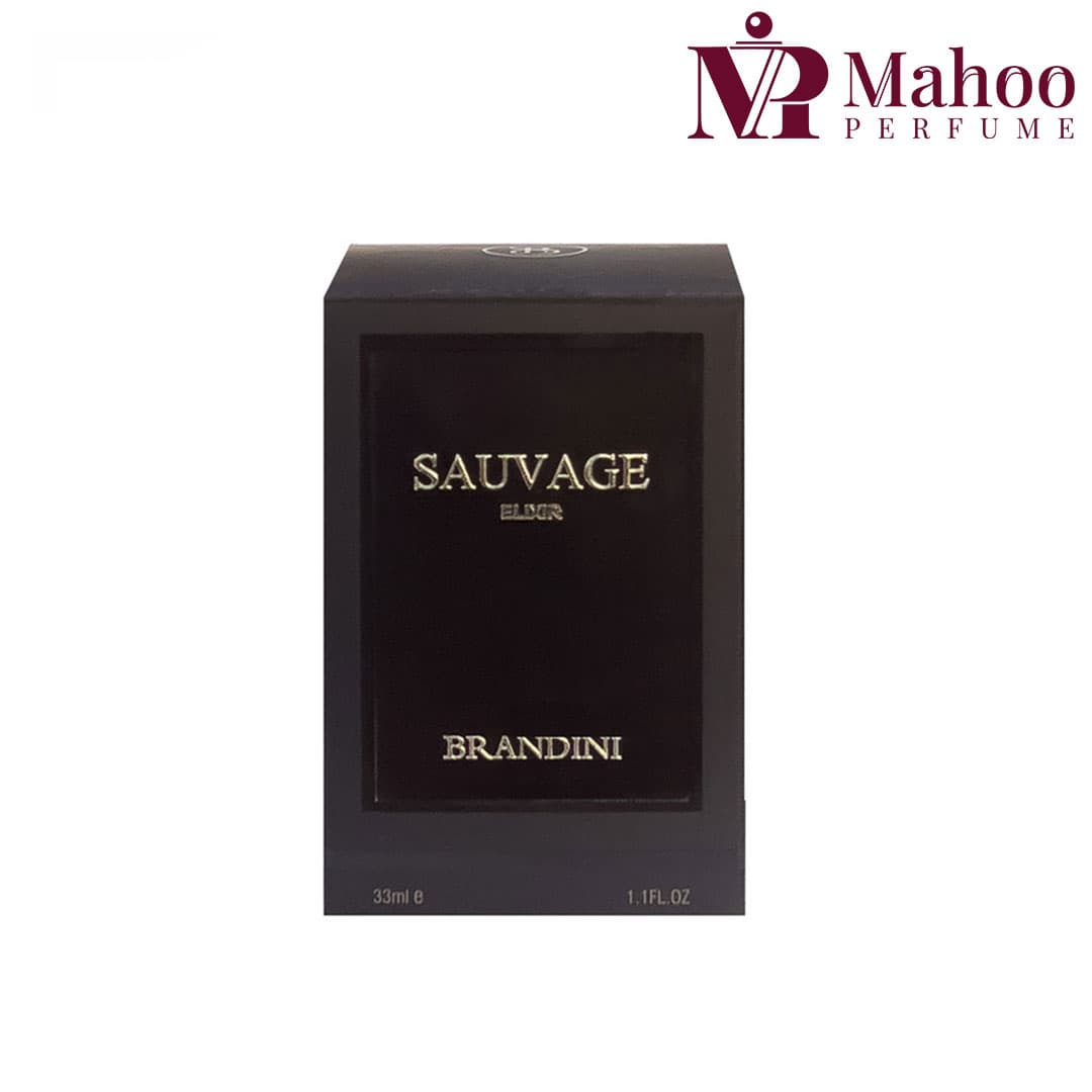 عطر جیبی ساواج الکسیر دیور برندینی مردانه 33 میل | Brandini dior sauvage elexir — تصویر ۳