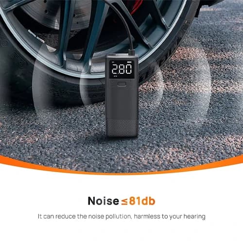 کمپرسور باد پمپ باد شیائومی 70mai Midrive TP05 (اورجینال ارسال فوری) — تصویر ۶
