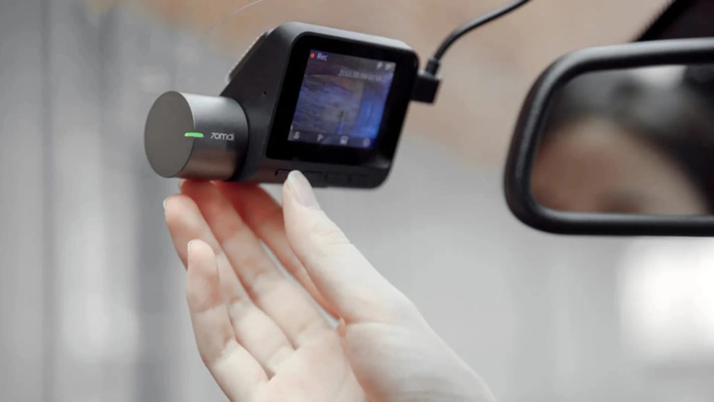 دوربین خودرو 70mai A500S شیائومی همراه با دوربین عقب Xiaomi 70mai Dash Cam Pro Plus A500S(اورجینال پلمپ ارسال فوری) — تصویر ۷