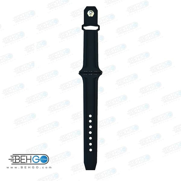 بند سیلیکونی اپل واچ Apple Watch 42/44/45mm — تصویر ۵