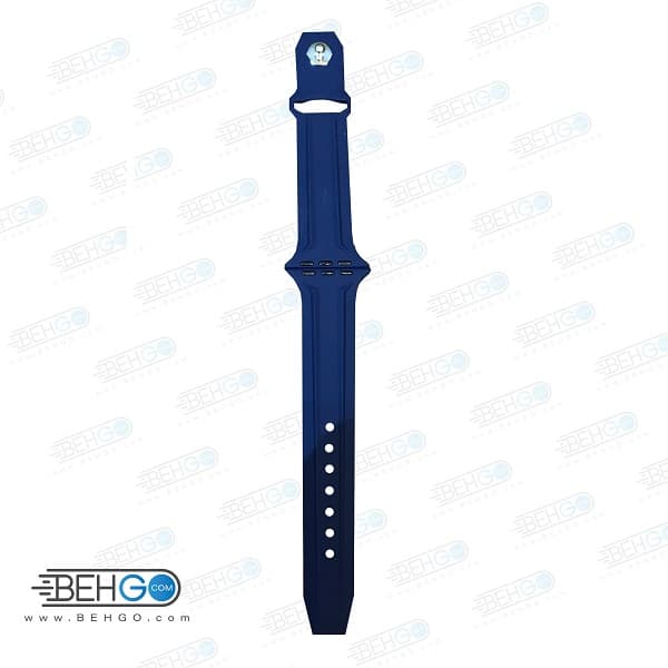 بند سیلیکونی اپل واچ Apple Watch 42/44/45mm — تصویر ۶