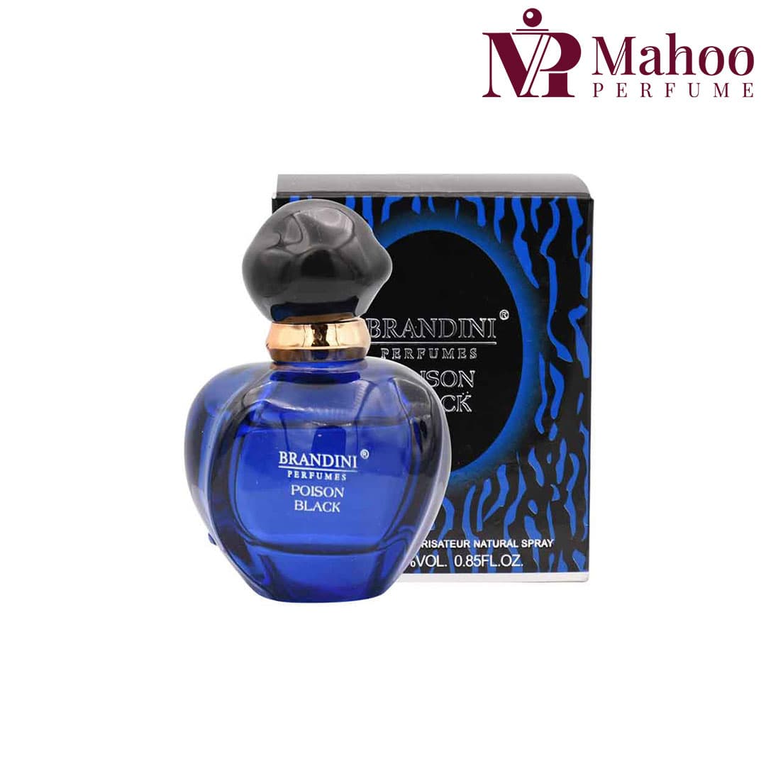 عطر جیبی میدنایت پویزن دیور برندینی زنانه 33 میل | Brandini dior midnight poison — تصویر ۲