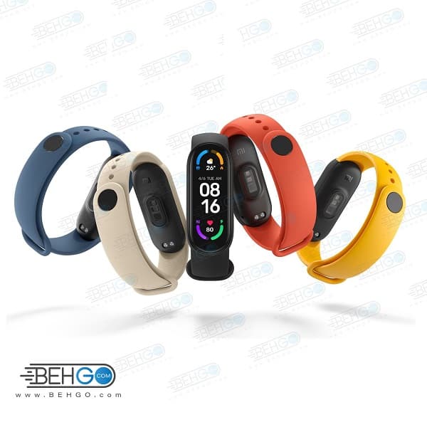 بند میبند 5/6 بند سیلیکونی Mi Band 5/6