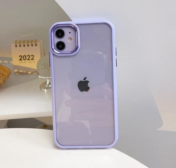 قاب ایفون 11 پرو مکس کاور شفاف یونیک کیس شیشه ای گوشی اپل Iphone 11 Pro Max — تصویر ۳