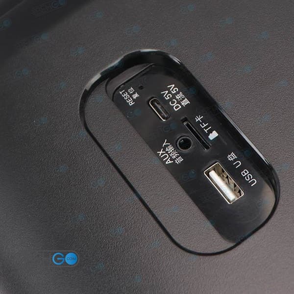 اسپیکر بلوتوثی قابل حمل دبیلیو کینگ مول W-King T9 — تصویر ۴