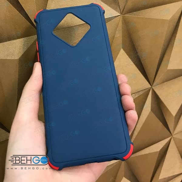 کاور اینفینیکس زیرو 8 گارد ژله ای دکمه رنگی قاب گوشی موبایل اینفینیکس مدل infinix Zero 8 X687 — تصویر ۲