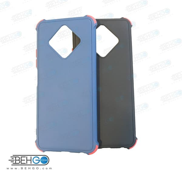 کاور اینفینیکس زیرو 8 گارد ژله ای دکمه رنگی قاب گوشی موبایل اینفینیکس مدل infinix Zero 8 X687