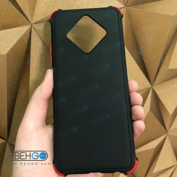 کاور اینفینیکس زیرو 8 گارد ژله ای دکمه رنگی قاب گوشی موبایل اینفینیکس مدل infinix Zero 8 X687 — تصویر ۳