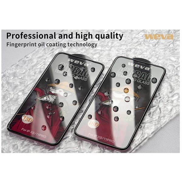 گلس ایربگ دار گوشی هواوی نوا Realme 6 Pro / Huawei Nova 8i مدل Weva Airbag — تصویر ۲