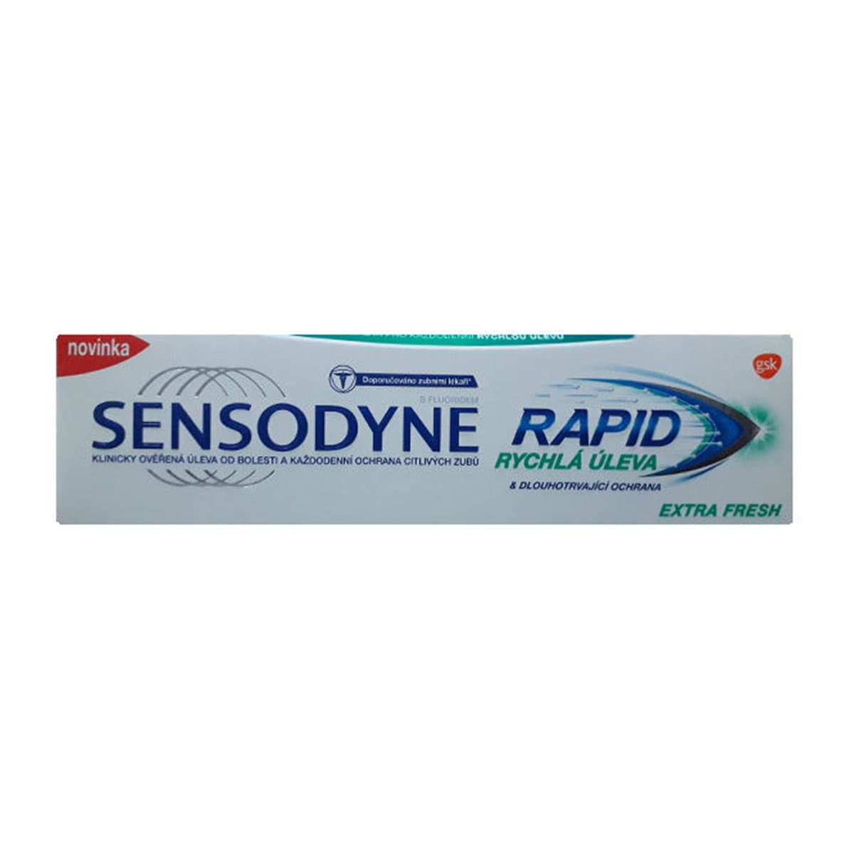 خمیر دندان سنسوداین مدل Sensodyne- RAPID EXTRA FRESH