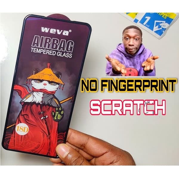 گلس ایربگ دار گوشی شیائومی پوکو M3 و ردمی Poco M3 / Redmi Note 9T / Redmi 9T مدل Weva Airbag