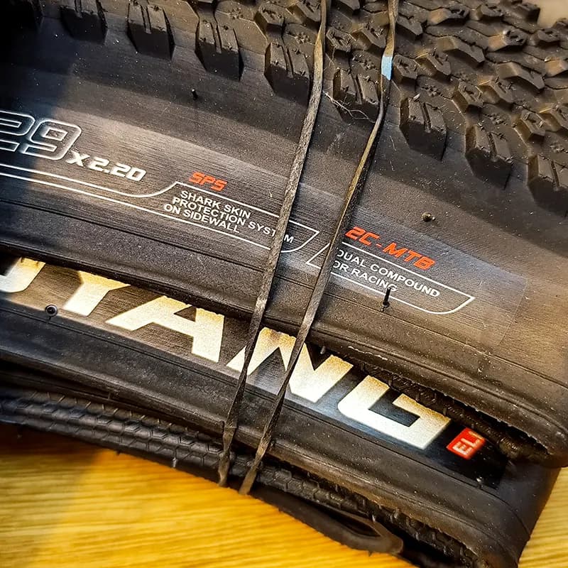 تایر دوچرخه کوهستان Chaoyang ELITE Victory H-5129TR تیوبلس سایز 29×2.20 🚵‍♂️ شهری ، کوهستانی، سنگلاخ، گلی، جنگلی — تصویر ۲