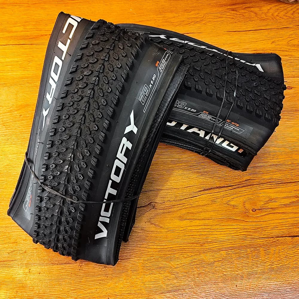 تایر دوچرخه کوهستان Chaoyang ELITE Victory H-5129TR تیوبلس سایز 29×2.20 🚵‍♂️ شهری ، کوهستانی، سنگلاخ، گلی، جنگلی — تصویر ۳