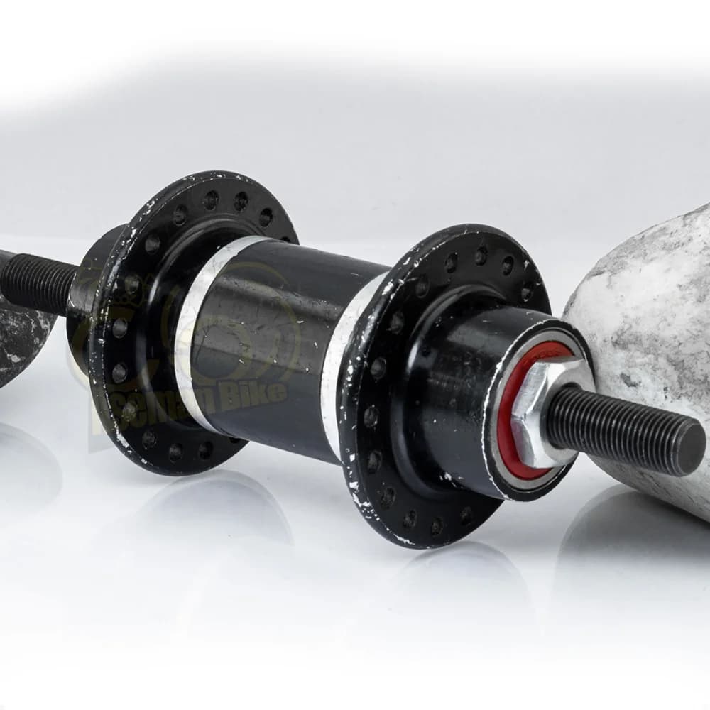 توپی چرخ جلو دوچرخه مدل ان ال 36 سوراخ مشکی Bicycle Front Hub NL 36H Black