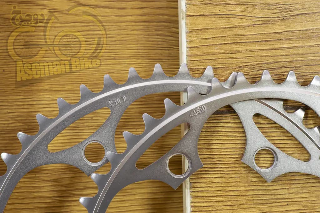 سینی طبق دوچرخه شیمانو SHIMANO FC-7710 Dura Ace Track Chainring ساخت ژاپن — تصویر ۲