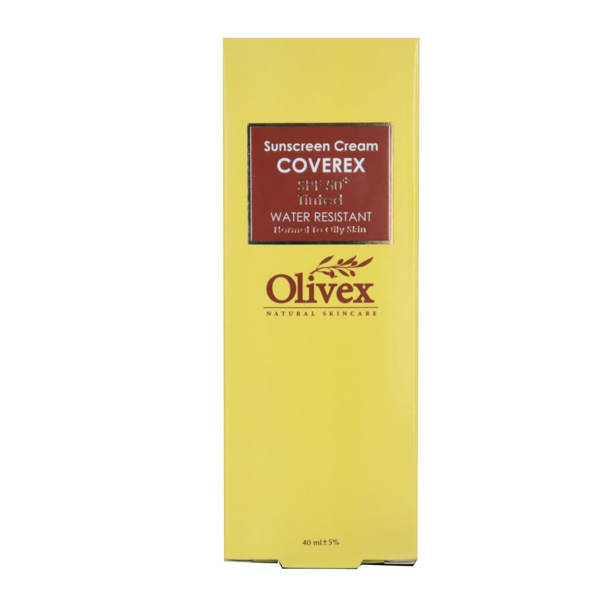 کرم ضد آفتاب رنگی الیوکس مخصوص پوست چرب و نرمال SPF50 حجم 40 میلی لیتر-Olivex