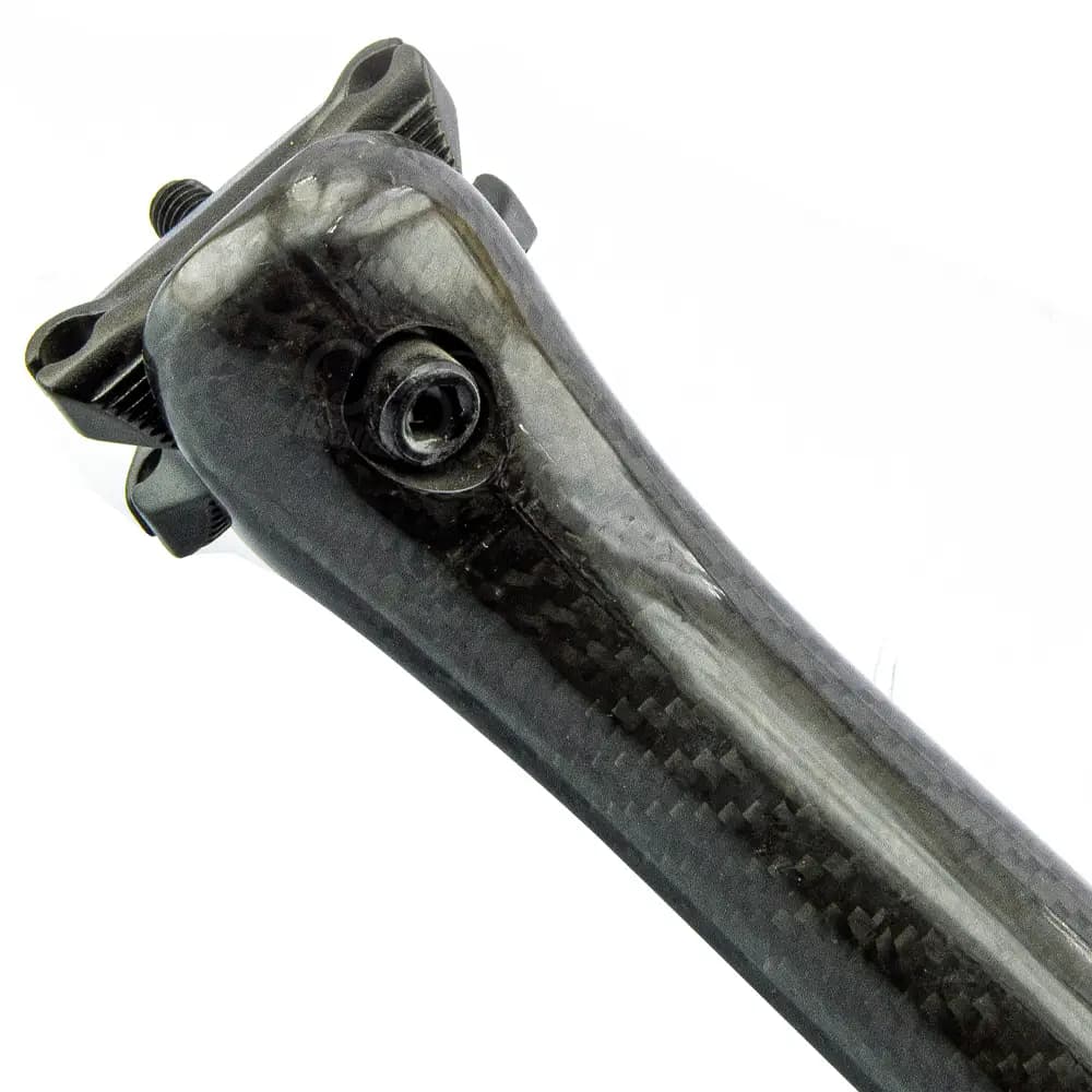 لوله زین دوچرخه{ اورجینال } اف اس ای کربن قطر 31.6 ساخت امریکا FSA Bicycle Seatpost Carbon 31.6 America — تصویر ۲