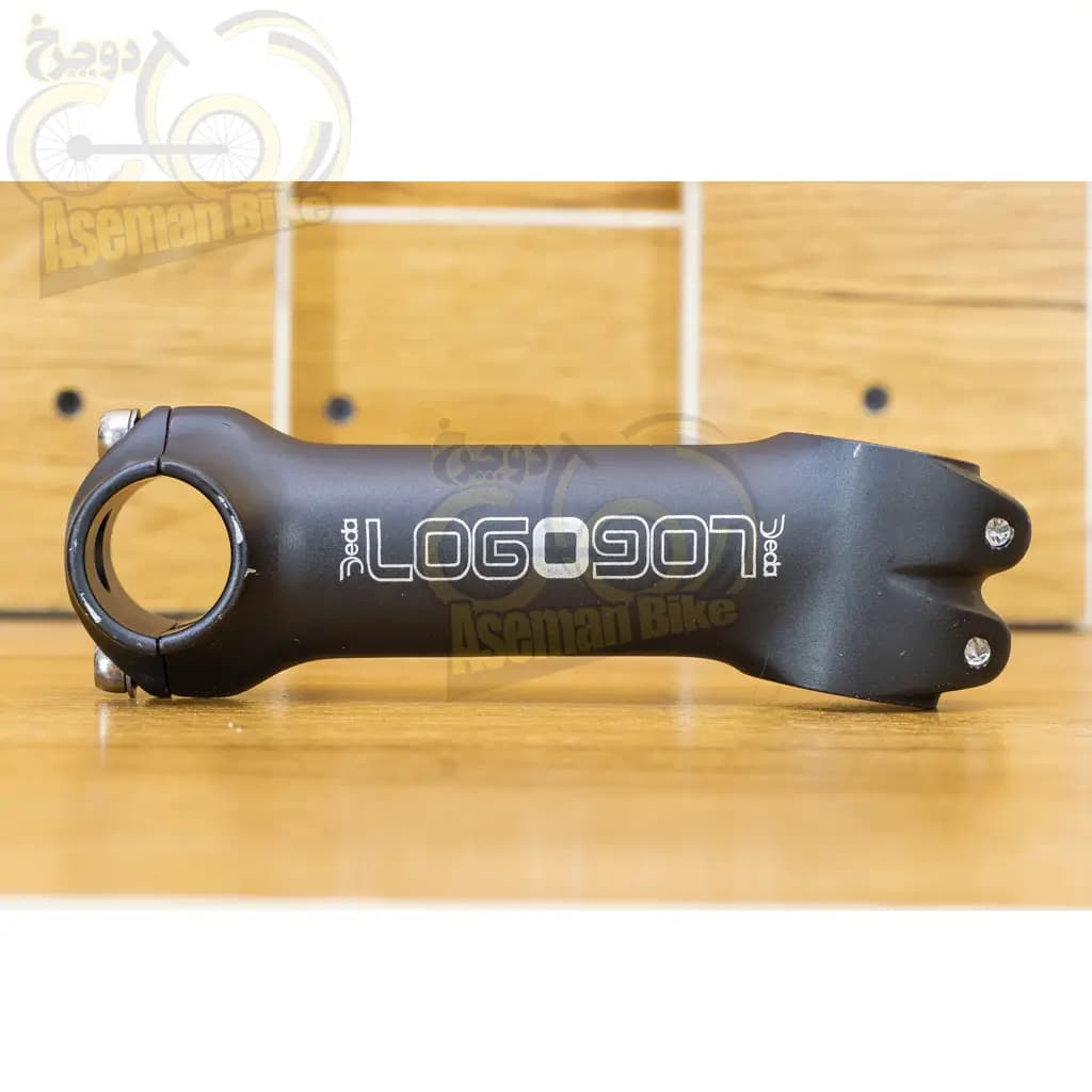 کرپی دوچرخه DEDA ساخت ایتالیا مدل لوگو آلومینیوم مشکی Deda Bicycle Stem LOGO Italia