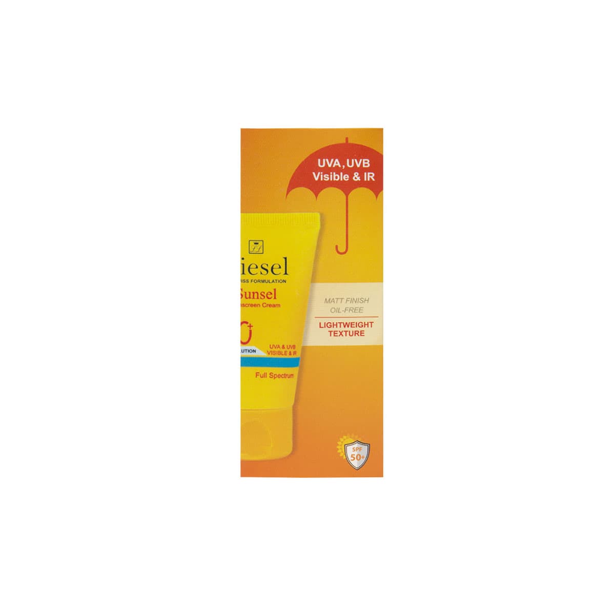 ضد آفتاب سانسل پوست مختلط بدون رنگ +SPF50 لایسل-Liesel — تصویر ۳