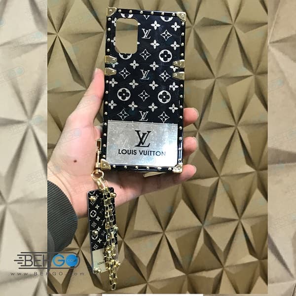 کاور لویی ویتون مدل صندوقی قاب گوشی شیائومی Poco M3 به همراه بند آویز — تصویر ۷