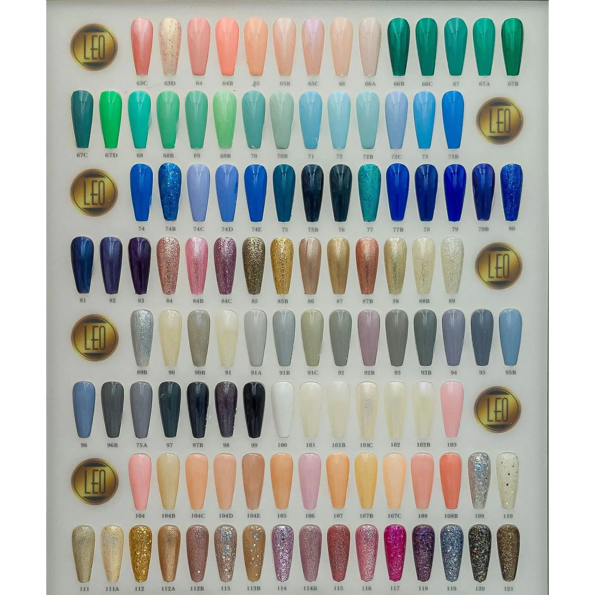 لاک ژل لئو | LEO Gel Polish (🌈266 رنگ) — تصویر ۲