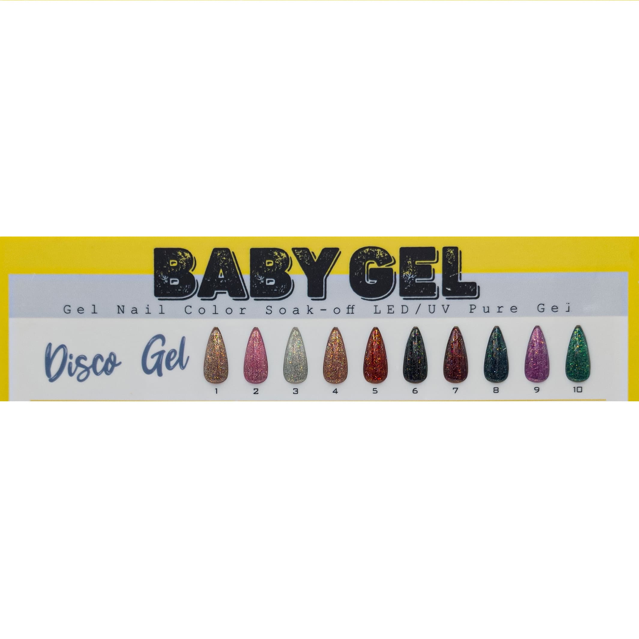 لاک ژل دیسکو بیبی ژل | Disco Gel BABY GEL | حجم 14 میل