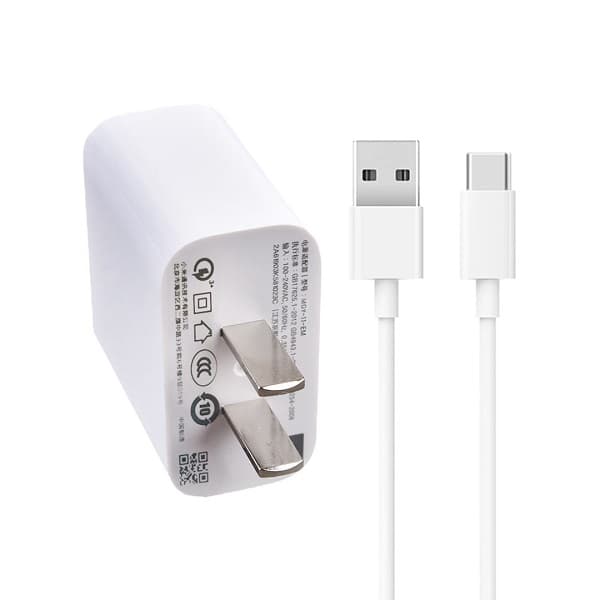 شارژر اصلی شیائومی 22.5 وات مدل MDY-11-EM با کابل تایپ سی و جعبه اورجینال Redmi 10x — تصویر ۲