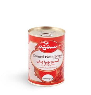 کنسرو لوبیا چیتی سمیه 400 گرم