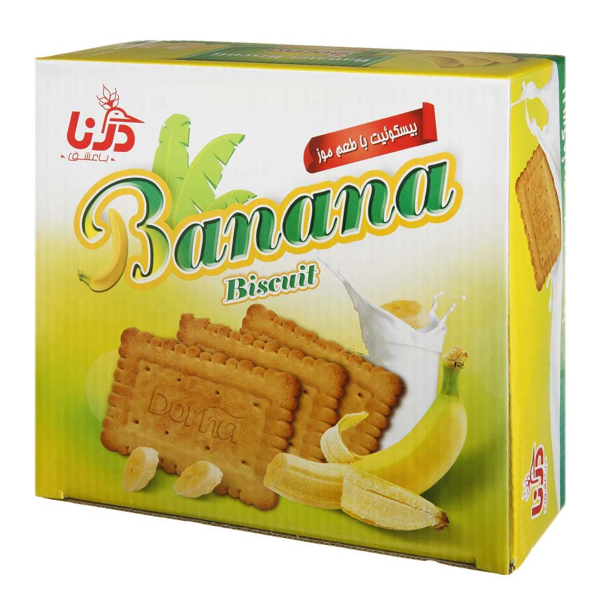 بیسکوییت با طعم موز درنا