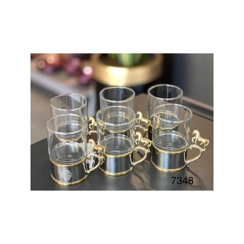 انگاره استیل برنج اسب 7348 — تصویر ۲