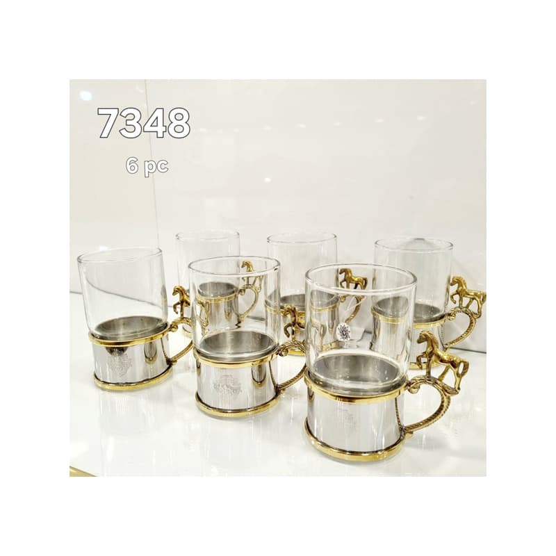 انگاره استیل برنج اسب 7348 — تصویر ۳