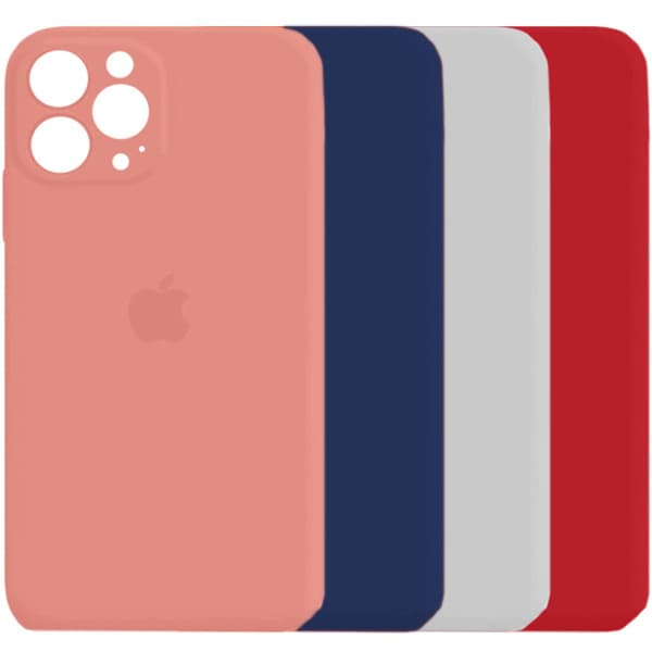 قاب سیلیکونی محافظ لنزدار آیفون مدل Silicone Cover For iphone 12 pro max