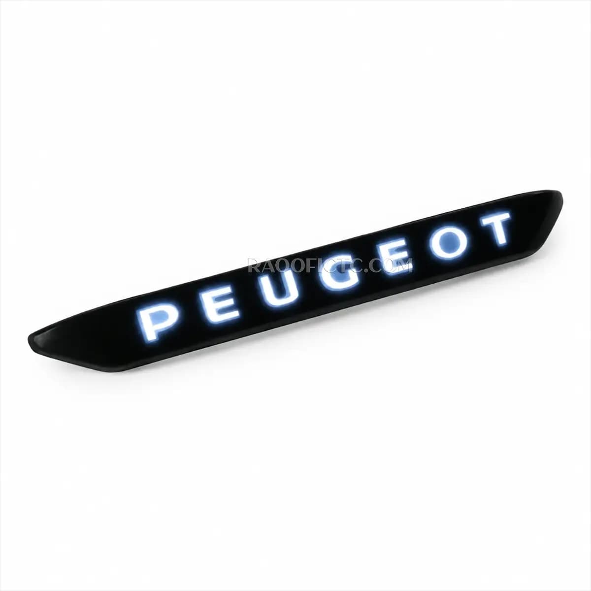 ورد پلیت سپر جلو پژو 207 مدل چراغ دار با طرح نوشته PEUGEOT — تصویر ۲