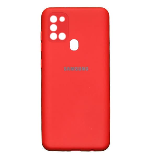 قاب سیلیکونی محافظ لنزدار سامسونگ Silicone Case Samsung Galaxy M31 — تصویر ۴