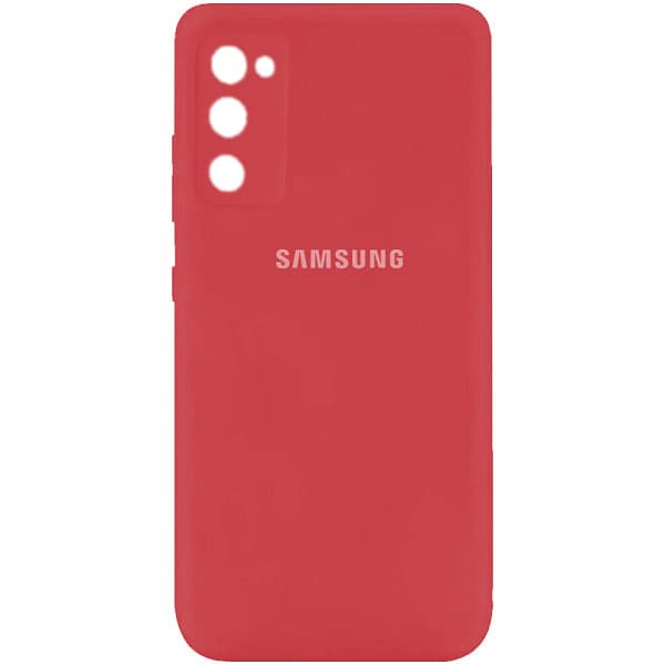 قاب سیلیکونی محافظ لنزدار سامسونگ Samsung Silicone Cover For S20fe — تصویر ۵